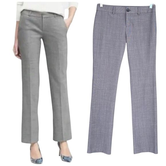 Banana Republic Pants - Banana Republic Wool The Logan Fit Stretch Trousers Pants Women Size 2 Lined